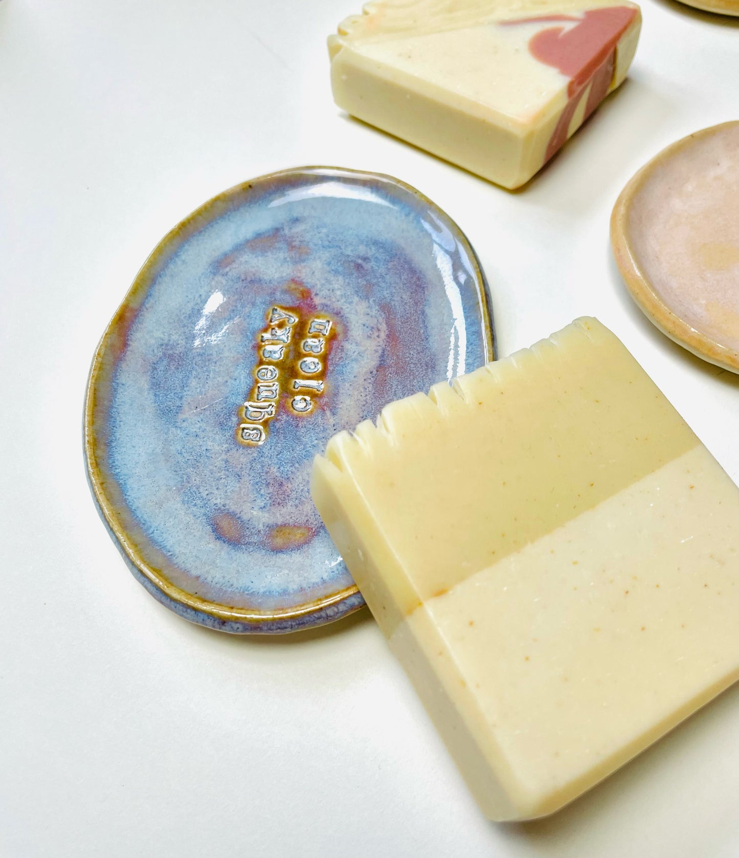 Ceramic Glazed Soap Dish